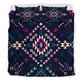 GB-NAT00565 Dark Color Tribal Pattern Bedding Set