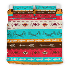 GB-NAT00596 Colorful Ethnic Style Bedding Set