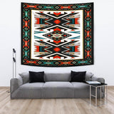 Tribal Colorful Native American Design 3D Tapestry - Powwow Store