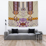 Powwow Store gb nat00069 03 purple pattern breastplate tapestry