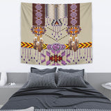 Powwow Store gb nat00069 03 purple pattern breastplate tapestry