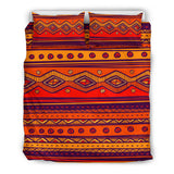 GB-NAT00576 Pattern Color Orange Bedding Set