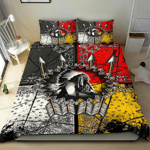 Powwow Store chief arrow native american bedding sets