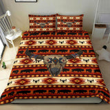 Powwow Store gb nat00241 02 bison head native american bedding sets