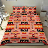 Powwow Store gb nat00046 16 tan tribe pattern native american bedding set