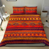 GB-NAT00576 Pattern Color Orange Bedding Set