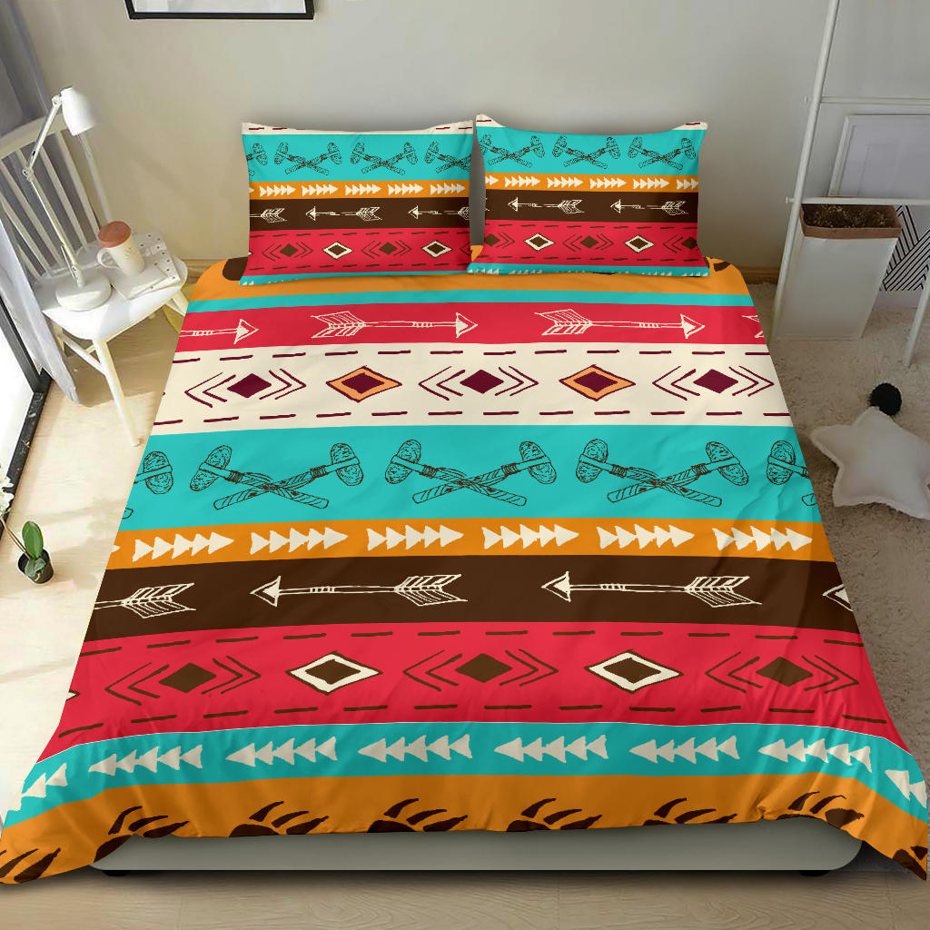 GB-NAT00596 Colorful Ethnic Style Bedding Set