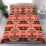 Powwow Store gb nat00046 16 tan tribe pattern native american bedding set