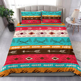 Powwow Store gb nat00596 colorful ethnic style bedding set