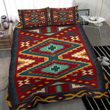 Powwow Store red pattern native american bedding sets