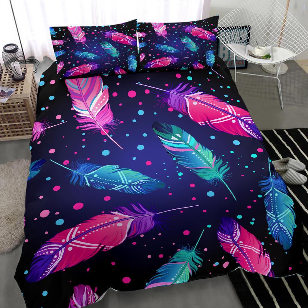 Powwow Store feathers native american bedding sets
