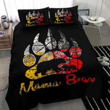 Mama Bear Baby Bear Medicine Wheels Native American Bedding Set