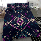 GB-NAT00565 Dark Color Tribal Pattern Bedding Set