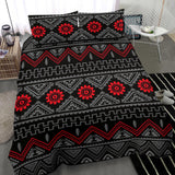 GB-NAT00595 Black Pattern Native Bedding Set