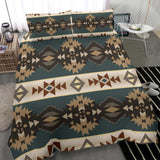 GB-NAT00609 Navajo Geometric Seamless Pattern Bedding Set