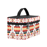 GB-NAT00075 White Tribes Pattern Native American  Isothermic Bag