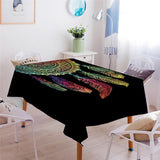 Mandala Dreamcatcher Waterproof Tablecloth - Powwow Store