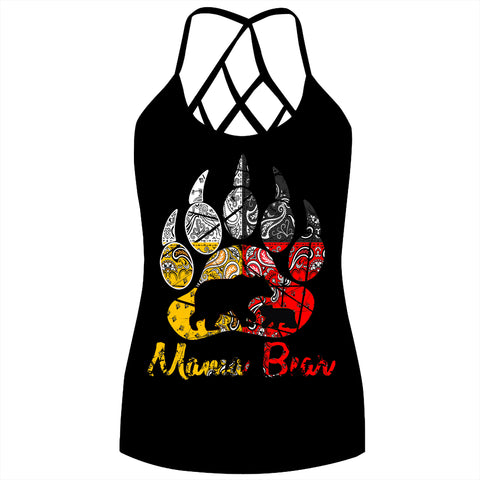 Powwow Store gb nat00085 mama bear criss cross