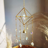 Powwow Storesuncatcher rainbow catcher glass crystal light wind chimes