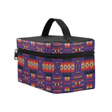 Powwow Store gb nat00046 11 purple tribe pattern native american isothermic bag