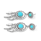 Dangle Drop Vintage Ethnic Native American Earring - ProudThunderbird