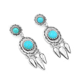 Dangle Drop Vintage Ethnic Native American Earring - ProudThunderbird