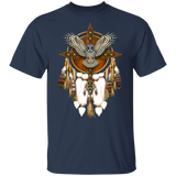 Great Grey Owl Mandala T-Shirt - Powwow Store