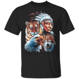 Chief& Animals Tshirt - Powwow Store