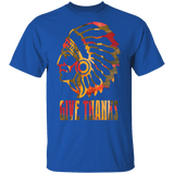 GIVE THANKS to a NATIVE AMERICAN G500 Gildan 5.3 oz. T-Shirt - Powwow Store