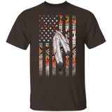 Feather native Unisex Heavy Cotton Tee 2D T-Shirt New