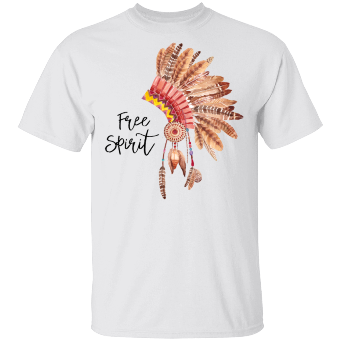 Free American Spirit G500 Gildan 5.3 oz. T-Shirt - Powwow Store