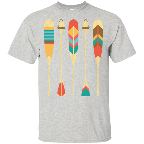 Arrow Feather Wood Native American Design T-shirt - ProudThunderbird
