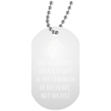 Native American - Every Native Is A Warrior Dog Tag - Powwow Store