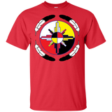 Medicine Wheel Feather Native American T-shirt - Powwow Store