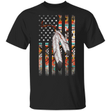 Powwow Store feather native unisex heavy cotton tee 2d t shirt new