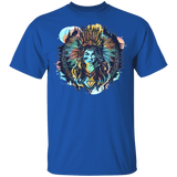 Powwow Store native girl full color 2d t shirt