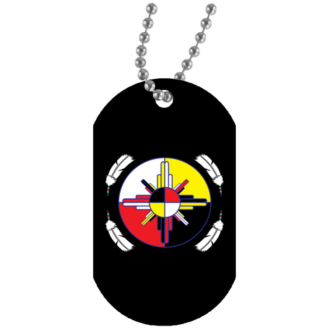 Medicine Wheels Dog Tag - Powwow Store