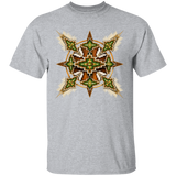 Brown and Green Native American Mandala T-Shirt