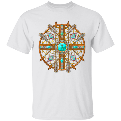 Beads and Arrows Dreamcatcher Mandala T-Shirt - Powwow Store