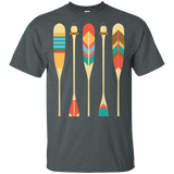 Arrow Feather Wood Native American Design T-shirt - ProudThunderbird