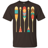 Arrow Feather Wood Native American Design T-shirt - ProudThunderbird