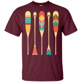 Arrow Feather Wood Native American Design T-shirt - ProudThunderbird