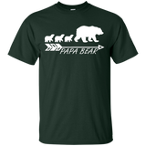 Four Papa Bear Native American T-shirt Design - ProudThunderbird