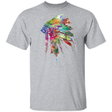 Headdress G500 Gildan 5.3 oz. T-Shirt - Powwow Store