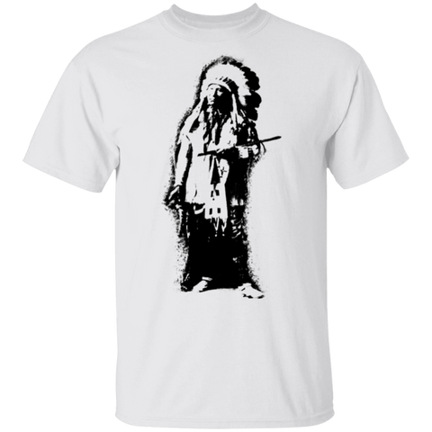 Chief American Horse Lakota Sioux Native American T-Shirt - Powwow Store