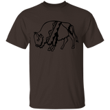 Buffalo Bison Indian Native 1c T-Shirt