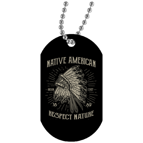 Native American 18 Dog Tag - Powwow Store