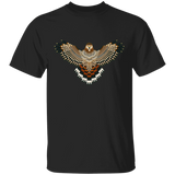 Beaded Red-Tailed Hawk T-Shirt