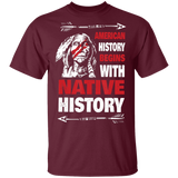 History Native American G500 Gildan 5.3 oz. T-Shirt - Powwow Store