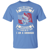 Cherokee - Cherokee - i a am a cherokee T-Shirt - Powwow Store